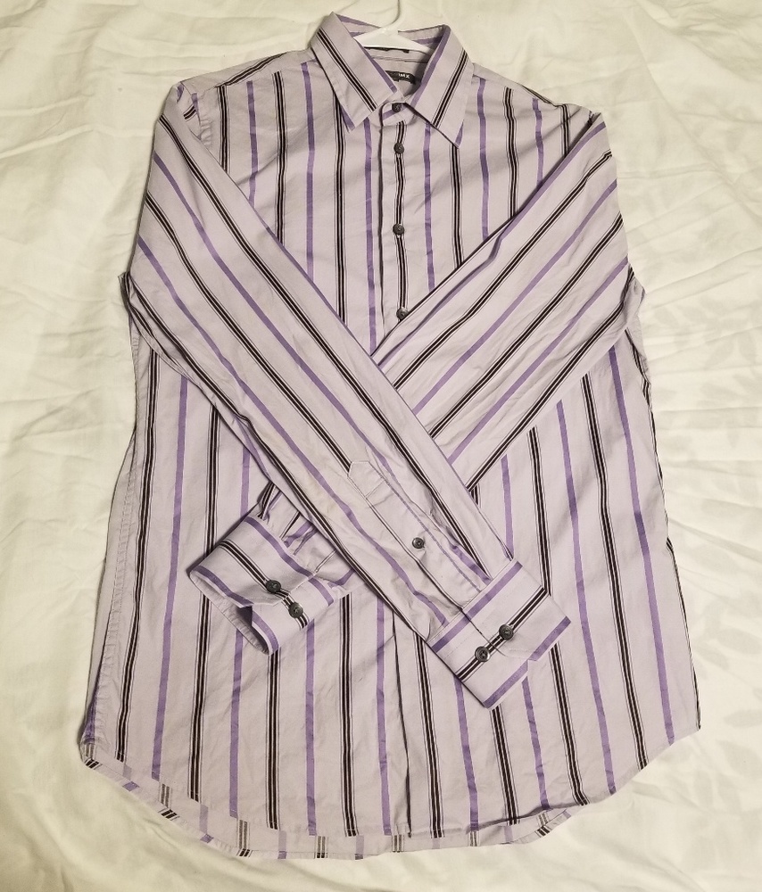 Express 1MX long sleeve botton up